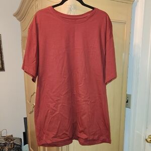 St. John's Bay Men's Brick Red Short Sleeve Tee
